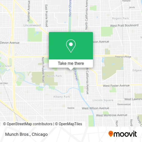 Munch Bros. map