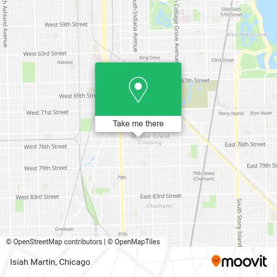 Isiah Martin map