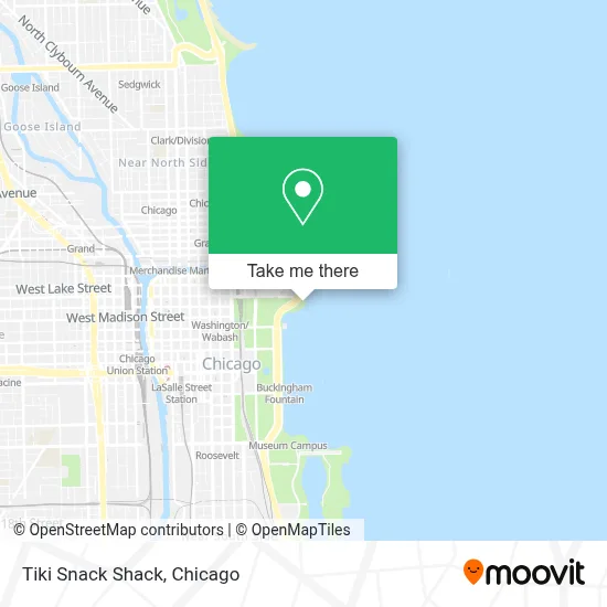 Tiki Snack Shack map