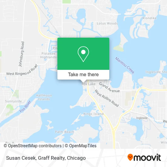 Susan Cesek, Graff Realty map