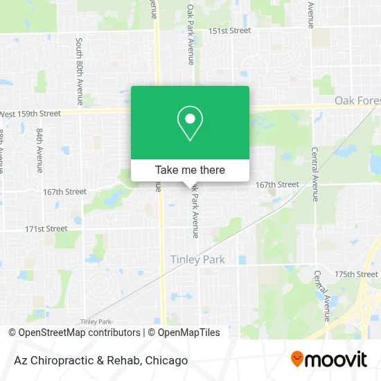 Az Chiropractic & Rehab map