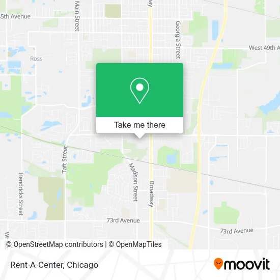 Rent-A-Center map