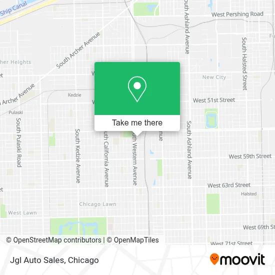 Jgl Auto Sales map