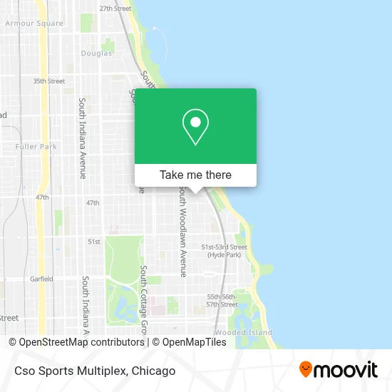 Cso Sports Multiplex map