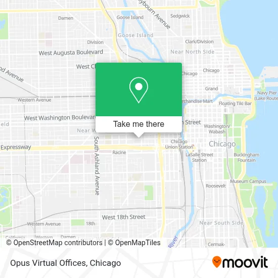 Opus Virtual Offices map