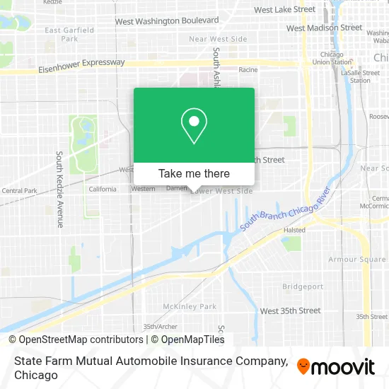 State Farm Mutual Automobile Insurance Company map