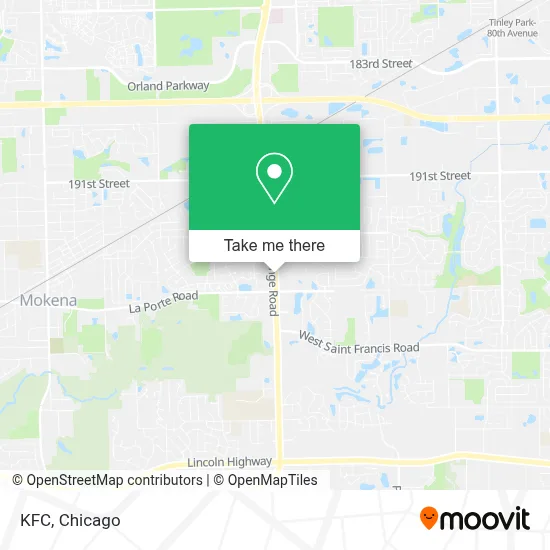 Kfc map