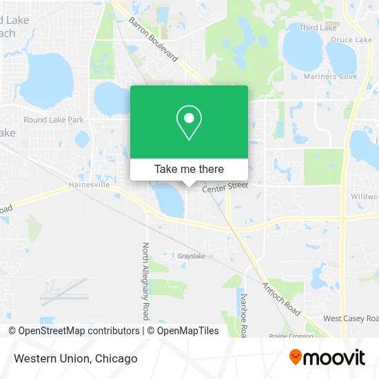 Western Union map