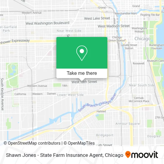 Shawn Jones - State Farm Insurance Agent map
