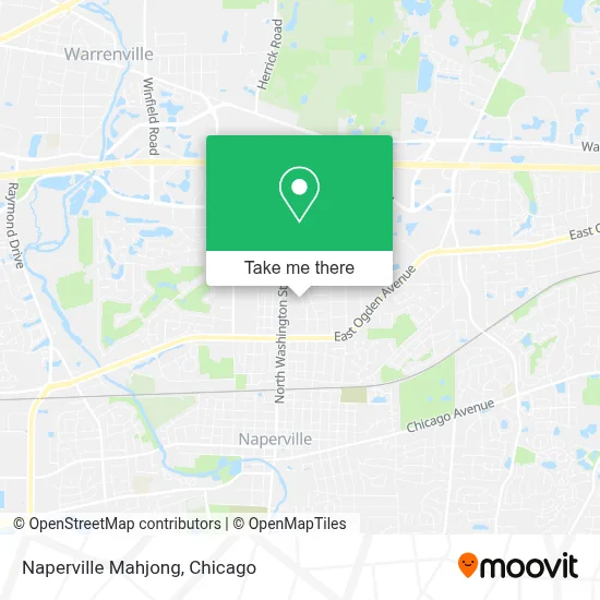 Naperville Mahjong map