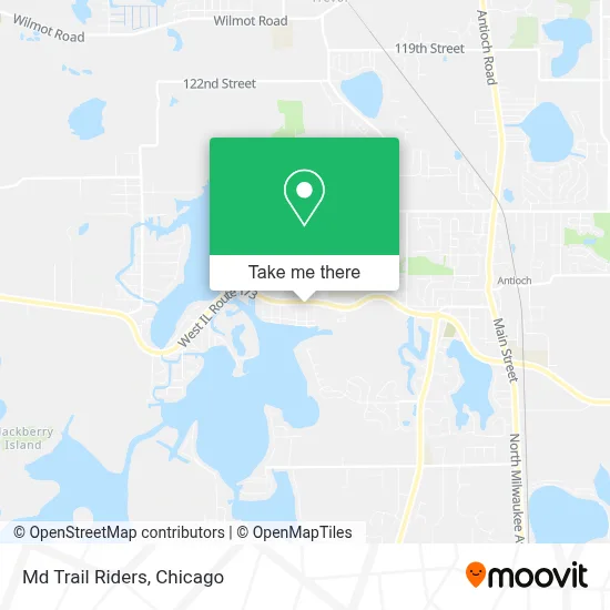 Md Trail Riders map