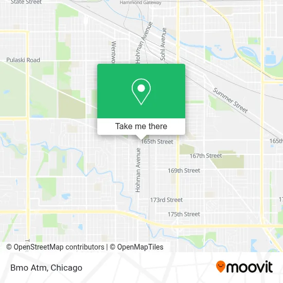 Bmo Atm map