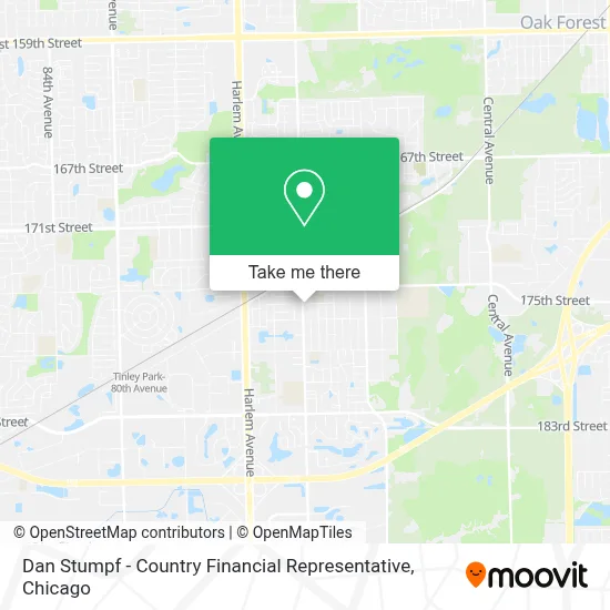 Dan Stumpf - Country Financial Representative map