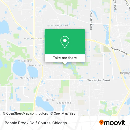 Bonnie Brook Golf Course map