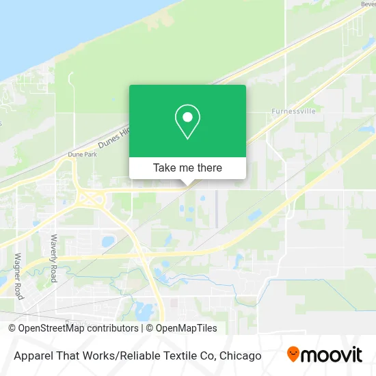 Apparel That Works / Reliable Textile Co map