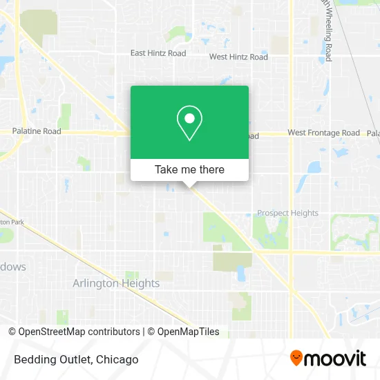 Bedding Outlet map