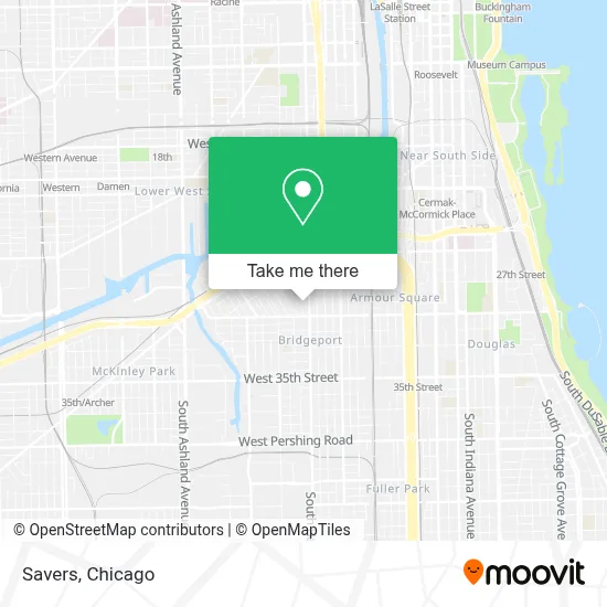 Savers map