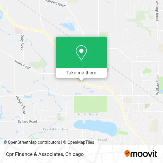 Cpr Finance & Associates map