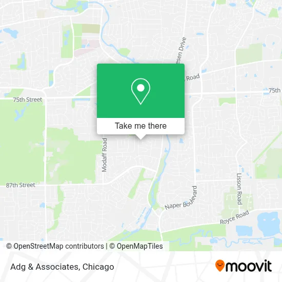 Adg & Associates map