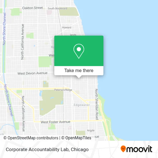 Corporate Accountability Lab map