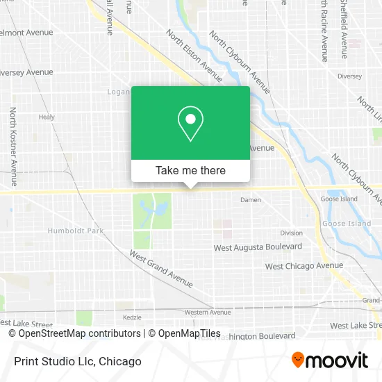Print Studio Llc map