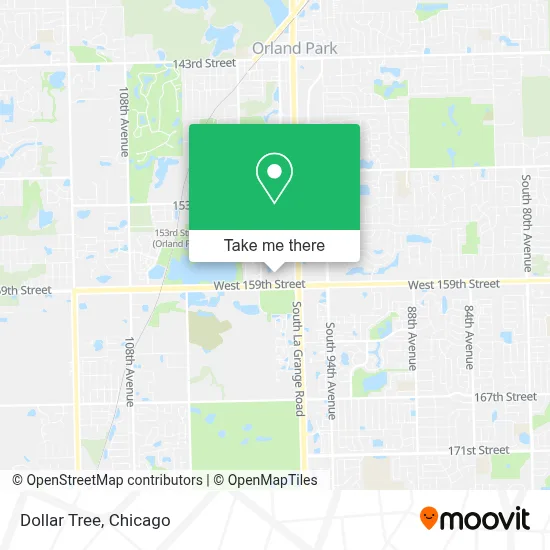Dollar Tree map