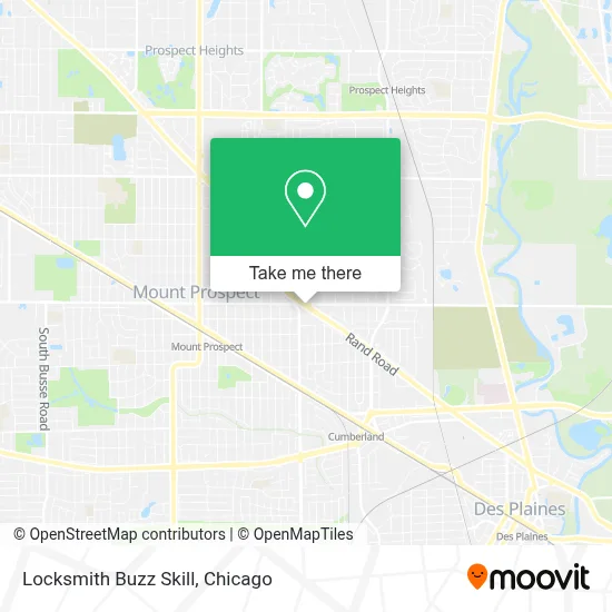 Locksmith Buzz Skill map