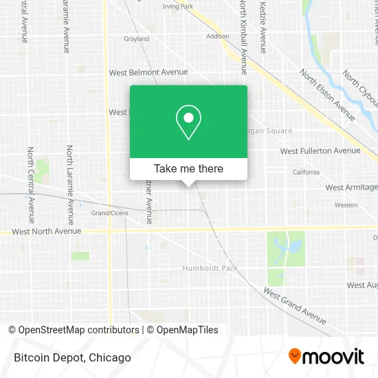 Bitcoin Depot map