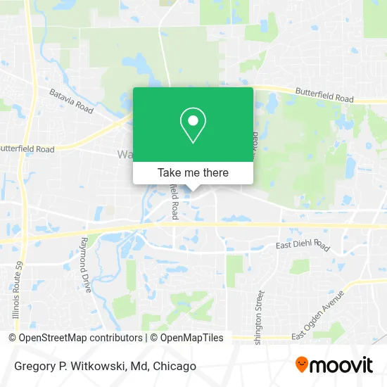 Gregory P. Witkowski, Md map