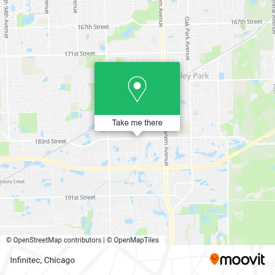 Infinitec map