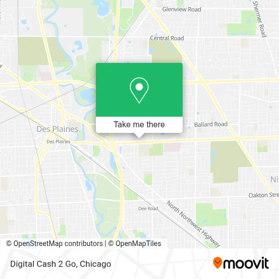 Digital Cash 2 Go map