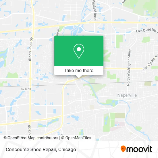 Concourse Shoe Repair map