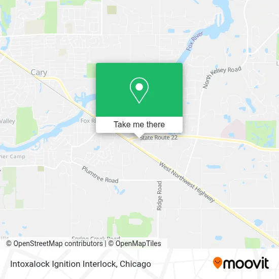 Intoxalock Ignition Interlock map