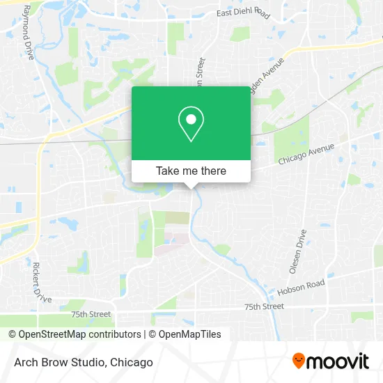 Arch Brow Studio map