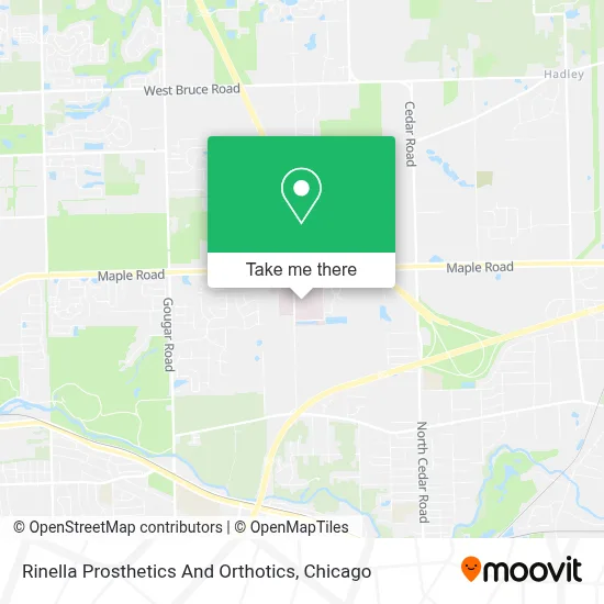 Rinella Prosthetics And Orthotics map