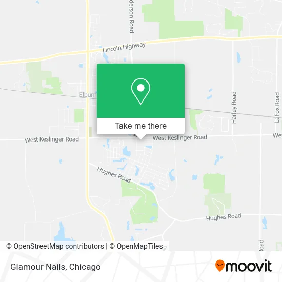 Glamour Nails map