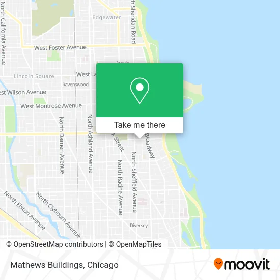 Mathews Buildings map