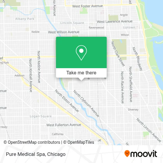 Pure Medical Spa map