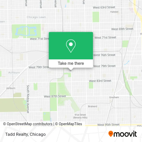 Tadd Realty map