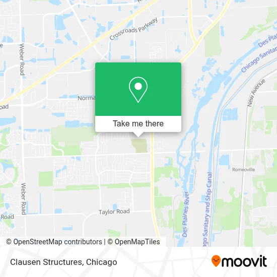 Clausen Structures map