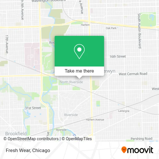 Fresh Wear map