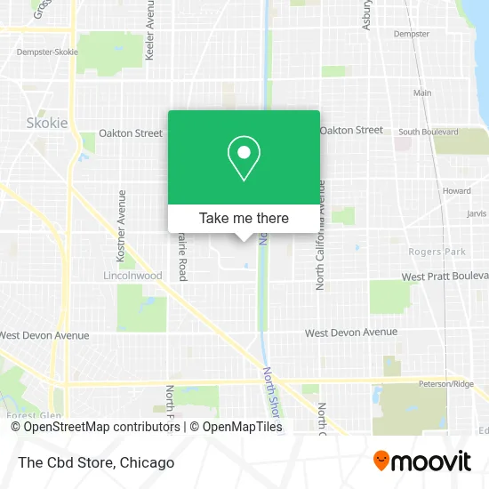 The Cbd Store map