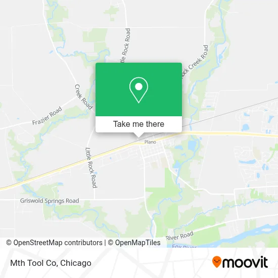 Mth Tool Co map