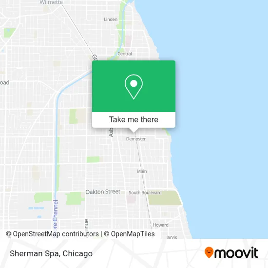Sherman Spa map