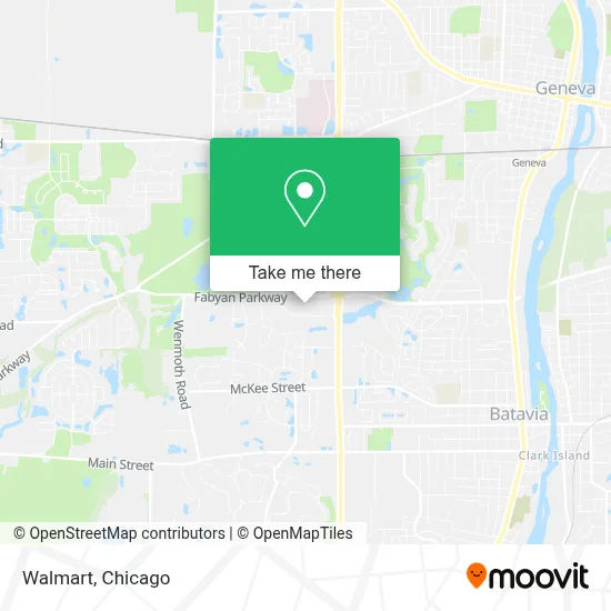 Walmart map