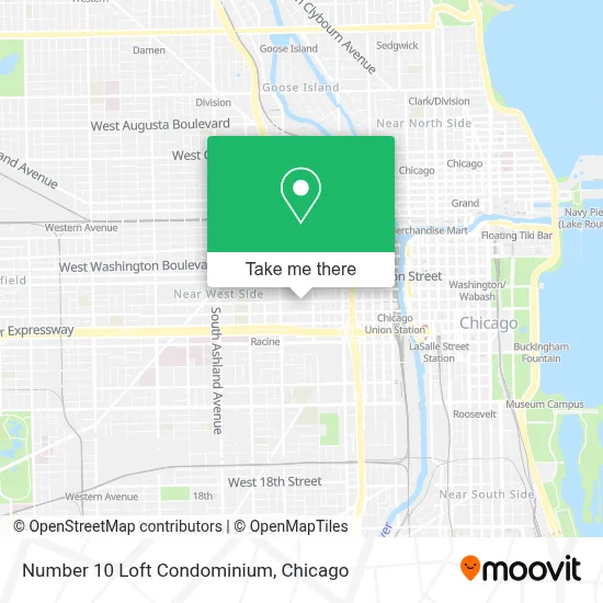 Number 10 Loft Condominium map