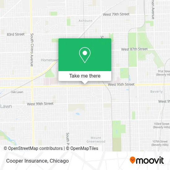 Cooper Insurance map