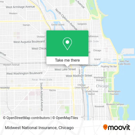 Midwest National Insurance map