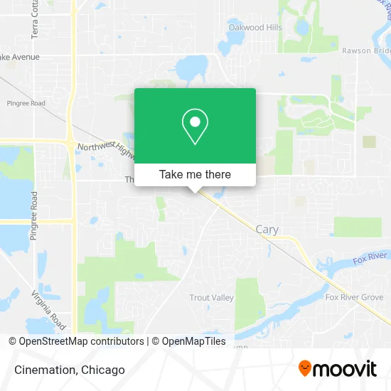 Cinemation map