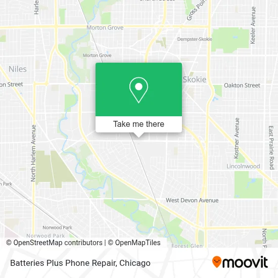 Batteries Plus Phone Repair map